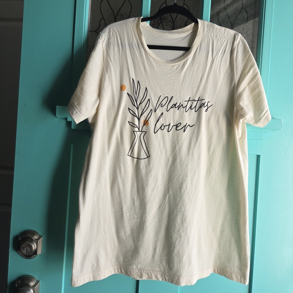 Cream Graphic T-Shirt